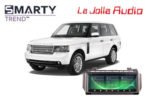 Range Rover Vogue 3 (2002-2012) Android head unit geïnstalleerd