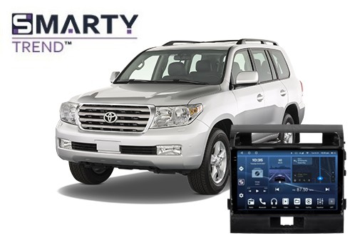 Toyota Land Cruiser 200 2009 instalado unidad principal Android