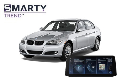 BMW serii 3 E90 2009 zainstalowana jednostka główna Android