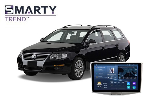 Volkswagen Passat B6 2009 com unidade central Android instalada