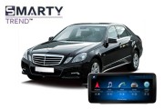 Mercedes-Benz E-Class W212 2011 installed Android head unit 12.3 inch