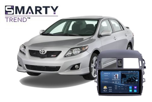 Toyota Corolla E140 (2007-2013) ha installato l'unità principale Android