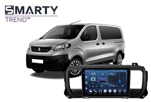 Peugeot Expert 3(2016+) installé unité de tête Android - OEM