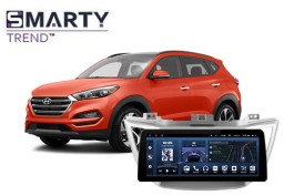 Hyundai Tucson 3 TL (2015-2018) eingebautes Android Hauptgerät - 12.3 Zoll