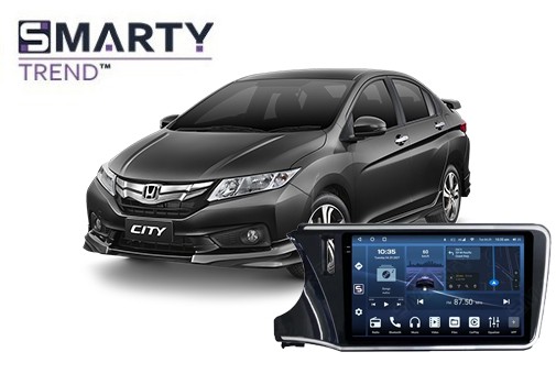 Honda City 2015 установлена магнитола на Андроиде 