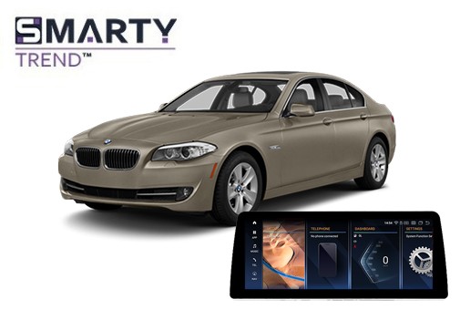 BMW 5 F10/F11, M5 2012 установлена магнитола на Андроиде