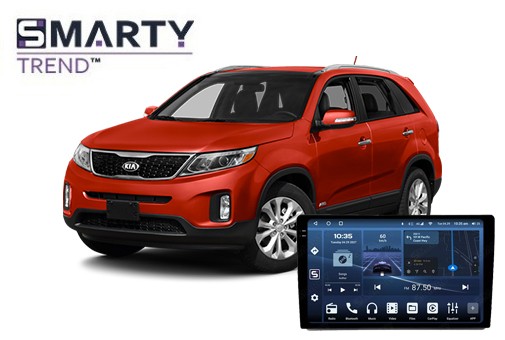 KIA Sorento Facelift (2012-2015) установлена магнитола на Андроиде 
