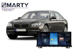 BMW 7 Series F01/F02 (2008-2015) установлена магнитола на Андроиде - 12,3 дюйма