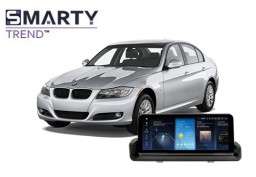 BMW 3 E90 без оригинального экрана (2005-2014) установлена магнитола на Андроиде - 12,3 дюйма