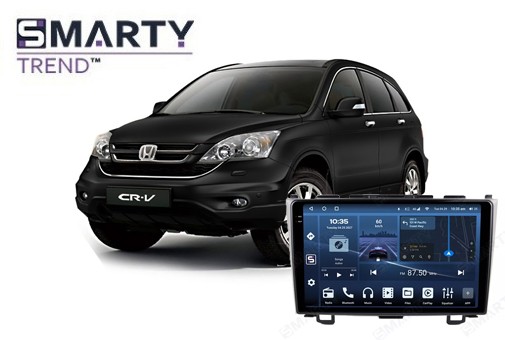 Honda CR-V 2009 instalado unidad principal Android