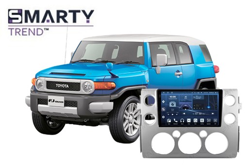 Toyota FJ Cruiser (2006-2022) installed Android head unit  