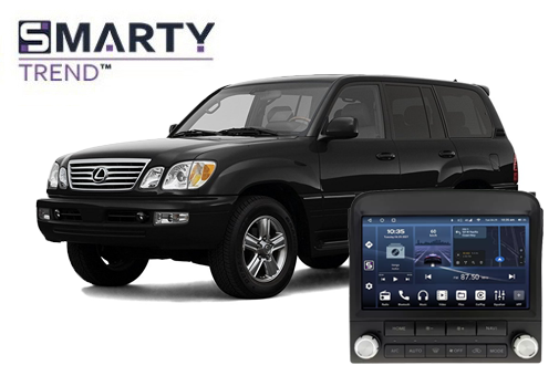 Lexus LX 470 (1998-2003) установлена магнитола на Андроиде 