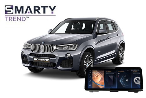 BMW X3 F25 2016 Android head unit geïnstalleerd