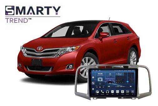 Toyota Venza (2008-2017) Android head unit geïnstalleerd