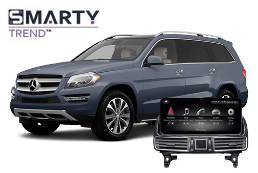 Mercedes-Benz GL-Class W166 (2011-2016) установлена магнитола на Андроиде - 12,3 дюйма