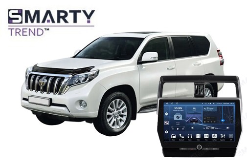 Toyota LC Prado 150 (2013-2017) a installé un autoradio Android - 11.6 inch 2K