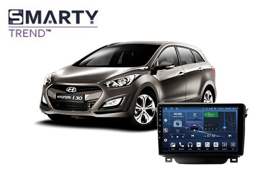Hyundai i30 2 поколение (2012-2017) установлена магнитола на Андроиде 
