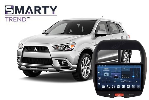Mitsubishi ASX (2010-2016) installed Android head unit  