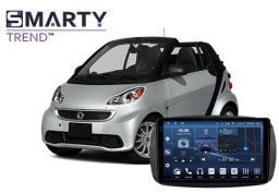 Smart Fortwo C453/A453 (2014-2021) установлена магнитола на Андроиде 