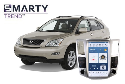 Lexus RX 300/330/350 (2003-2009) установлена магнитола на Андроиде