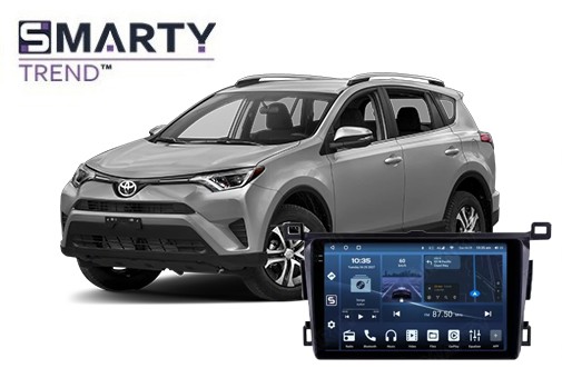 Toyota RAV4 XA40 (2013-2018) installiertes Android-Hauptgerät