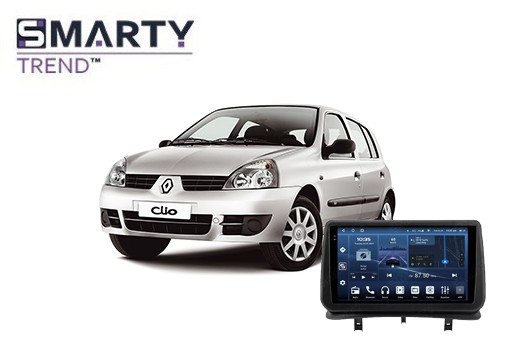 Renault Clio 3 (2005-2012) установлена магнитола на Андроиде 