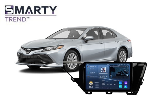 Toyota Camry XV70 (2017-2020) installed Android head unit  