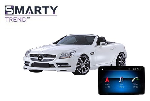 Mercedes-Benz SLK/SLC-Class R172 (2011-2019) установлена магнитола на Андроиде 