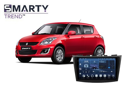 Suzuki Swift (2010-2017) installiertes Android-Hauptgerät