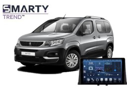 Peugeot Rifter/Partner (2018-2023) установлена магнитола на Андроиде 