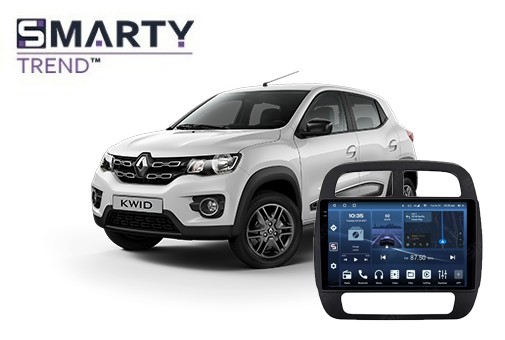 Renault Kwid / K-ZE / Dacia Spring (2021+) unité centrale Android installée