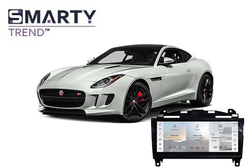 Jaguar F-Type (2012-2020) установлена магнитола на Андроиде