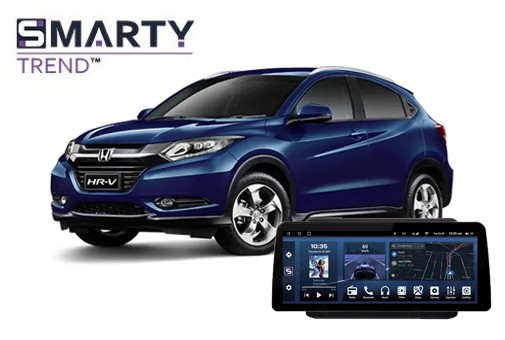 Honda HR-V / Vezel 2 (2014-2021) unidade central Android instalada - 12,3 polegadas