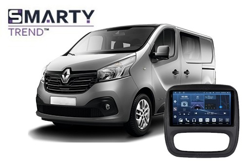 Renault Trafic 3 (2014-2021) unidad principal Android instalada