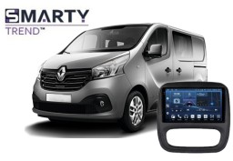 Renault Trafic 3 (2014-2021) установлена магнитола на Андроиде 