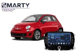 Fiat 500 (2016-2019) установлена магнитола на Андроиде - OEM
