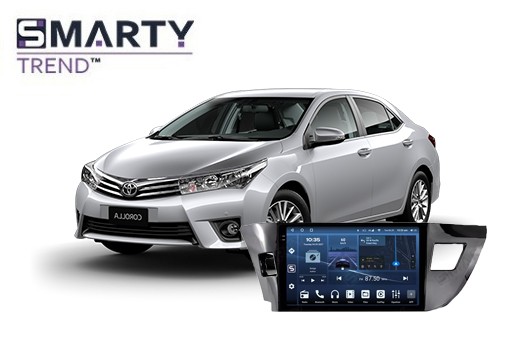 Toyota Corolla E170/E180 2015 установлена магнитола на Андроиде 