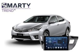 Toyota Corolla E170/E180 2015 установлена магнитола на Андроиде 
