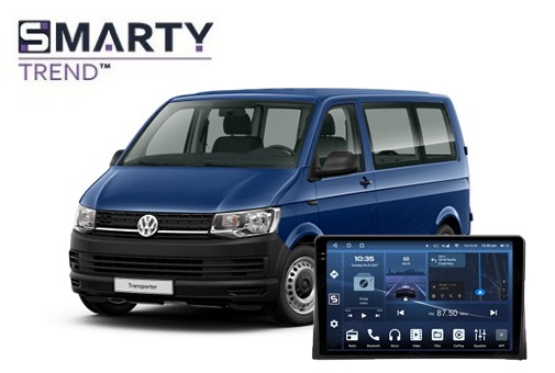 Volkswagen Multivan (2003-2015)  installed Android head unit  