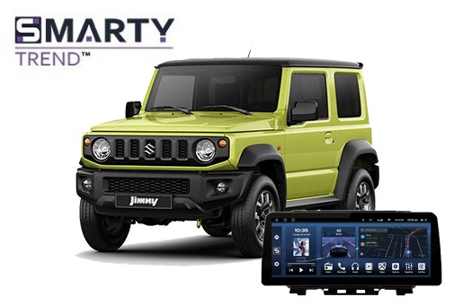 Suzuki Jimny 4 (2018-2023) eingebautes Android Hauptgerät - 12,3 Zoll