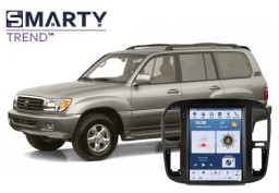 Toyota Land Cruiser 100 (1998-2002) установил головное устройство Tesla Style Android