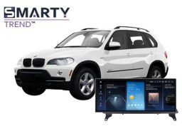 BMW X5/X6 E70/E71 (2007-2014) установлена магнитола на Андроиде - 12,3 дюйма