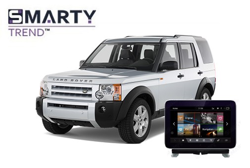 Land Rover Discovery 3 (2004-2009) установлена магнитола на Андроиде