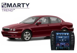 Jaguar X-Type (2002-2009) установлена магнитола на Андроиде