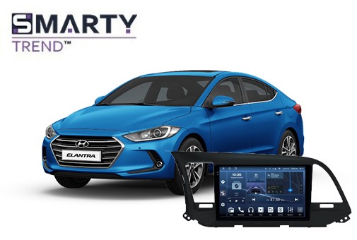 Hyundai Elantra 6 AD (2015-2020) установлена магнитола на Андроиде 