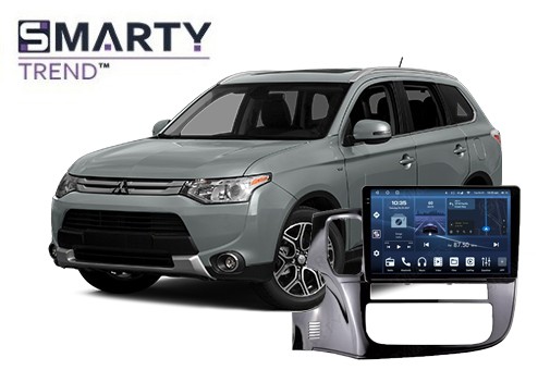 Mitsubishi Outlander 3 (2012-2018) Android head unit geïnstalleerd