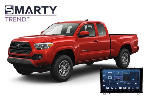 Toyota Tacoma N300 (2015-2023) unidad principal Android instalada