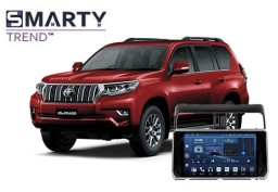 Toyota Land Cruiser Prado 150 (2017-2023) установлена магнитола на Андроиде 