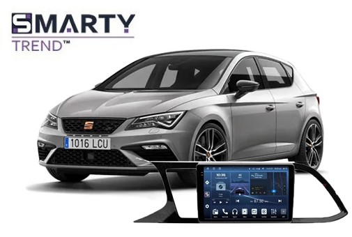 Seat Leon (2012-2020) установлена магнитола на Андроиде 
