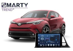 Toyota C-HR (2016-2023) установлена магнитола на Андроиде 